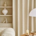 Rideau Beige Lin: élégance Et Confort Pour Votre Intérieur - Oeillets / L100cm x H250cm