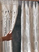 Rideau Bohème Chic Macramé Pour Une Touche D’élégance Légère