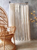 Rideau Bohème Chic Macramé Pour Une Touche D’élégance Légère