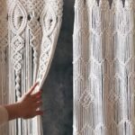 Rideau Bohème Chic Macramé Pour Une Touche D’élégance Légère