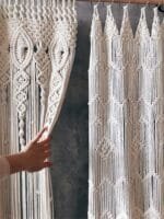 Rideau Bohème Chic Macramé Pour Une Touche D’élégance Légère