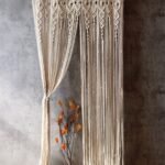 Rideau Macramé : Style Bohème Facile à Installer Et Laisse Passer La Lumière