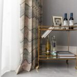 Rideau Moderne Gemetrique Rideaux Deco 6334 1
