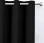 Rideau Noir Occultant Rideaux Deco 2030 1