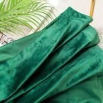Rideau Velours Vert Rideaux Deco 7297 1