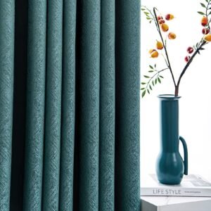 Rideau Vert Emeraude Rideaux Deco 1620 1