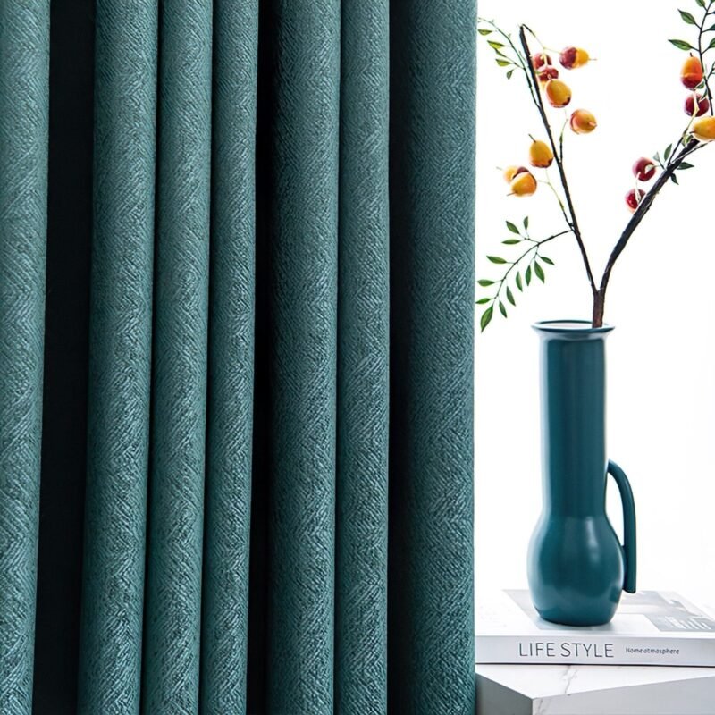 Rideau Vert Emeraude Rideaux Deco 1620 1
