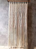 Rideau En Macramé : Laisse Passer La Lumière Avec Style Bohème