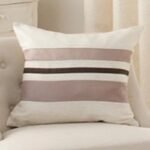 Coussin En Polyester/coton 45 x 45 Cm - Lavable Et Durable