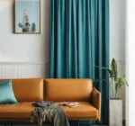 élégance Et Confort Avec Le Rideau Moderne Salon En Bleu Ou Beige
