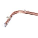 Rail De Rideau Flexible Copperfield Pour Un Plafond Créatif - Rose | Rail Simple