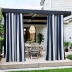 rideau a rayures atinga elegance et protection pour pergola bleu 553 1
