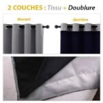 Rideau Anti Bruit Intimity Marron Pour Une Tranquillité Optimale