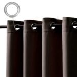 rideau atono chocolat pour lutter contre la lumiere intrusive 461 1