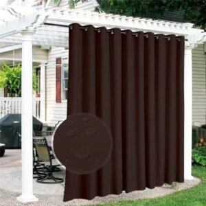 rideau atono chocolat pour lutter contre la lumiere intrusive 921 1