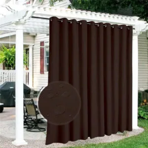 Rideau Atono Chocolat Pour Lutter Contre La Lumière Intrusive