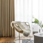 rideau beige dore thermique pour une elegance et isolation 463 1