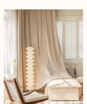 Rideau Beige Style Lin Pour Une Décoration Chic Et Apaisante - Oeillets / L100cm x H250cm