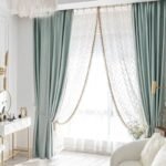 rideau bleu clair luxe pour un interieur elegant et apaisant 396 1