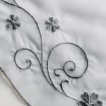 Rideau Brise Bise Cuisine Oulan – élégance En Broderie Brillante