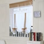 rideau brise bise modulable takeo avec hauteur bande et motif floral 922 1