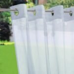 Rideau Coulissant Extérieur Tsuga En Toile Translucide Standardisée