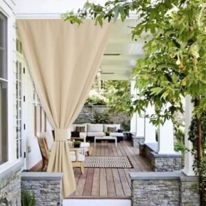 rideau coupe vent terrasse glenny protection uv et impermeable 541 1