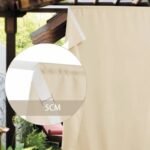 rideau coupe vent terrasse glenny protection uv et impermeable 953 1