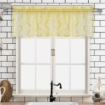 rideau cuisine brise bise buota en 3 couleurs elegantes jaune 140 814 1
