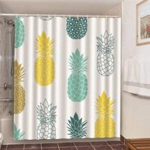 Rideau De Douche Ananas Senga Pour Une Salle De Bain Tropicale