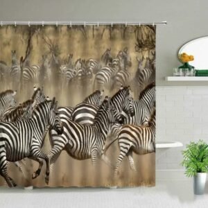 rideau de douche animaux gory charme et qualite pour votre salle 261 1