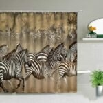 rideau de douche animaux gory charme et qualite pour votre salle 550 1