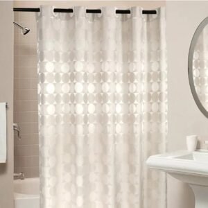 rideau de douche aveiro en tissu enduit pour une salle bain elegante 955 1