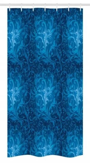 rideau de douche bleu roi shifen pour une salle bains elegante 824 1