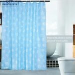 rideau de douche bleu turquoise lagos fraicheur et confort assure 399 1