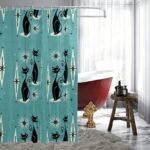 Rideau De Douche Chat Korab Pour Une Salle De Bain Amusante Et Charmante