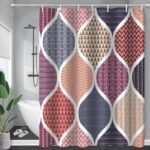 rideau de douche colore kitel pour une salle bain stylee et intime 103 1