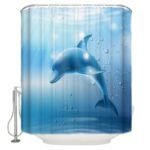 rideau de douche dauphin serio pour une salle bain exotique 91 x 183 332 1