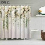 rideau de douche deco kahiwa pour une salle bain elegante 90 x 180 443 1
