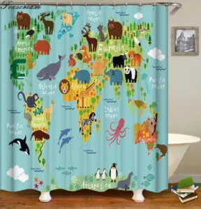 Rideau De Douche Disney Ombo Pour Une Salle De Bain Magique