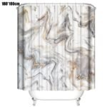 rideau de douche effet marbre verata pour un bain elegant et relaxant 692 1