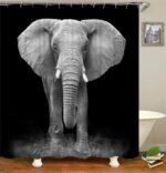 rideau de douche elephant doro pour une salle bain exotique 653 1