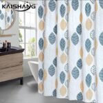 rideau de douche feuillage barna pour une ambiance naturelle relaxante 454 1