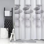 rideau de douche galet planila pour une ambiance zen en salle bain 452 1
