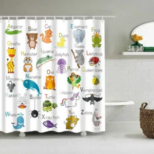 Rideau De Douche Geek Boali Pour Une Salle De Bain Unique Et Fun