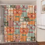 rideau de douche humour hossa pour une salle bain ludique 150 x 180 494 1