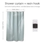 rideau de douche impermeable nardis pour une salle bain elegante 200 x 327 1