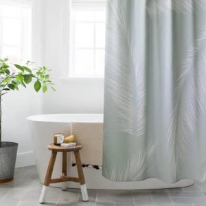 rideau de douche impermeable nardis pour une salle bain elegante 379 1