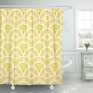 Rideau De Douche Japonais Tonoku Pour Une Salle De Bain Zen - 150 x 180