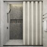 rideau de douche lin edessa elegance et charme pour votre salle bain 184 1